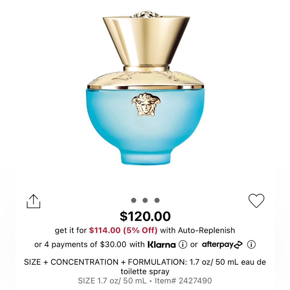 Versace Dylan Turquoise - Picture 4 of 4
